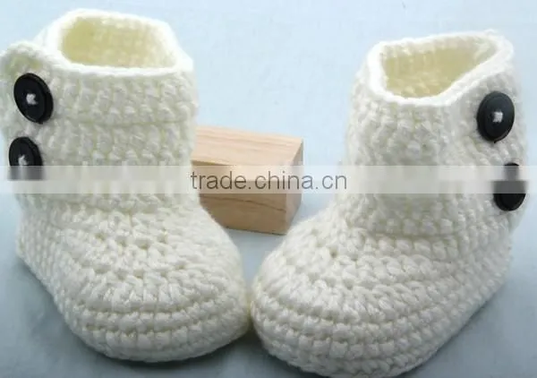 Wholesale New Fashion Girl Crochet Baby Booties photo-4