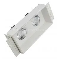 New High Lumen, High CRI COB Integrated Grille Light 2*15W