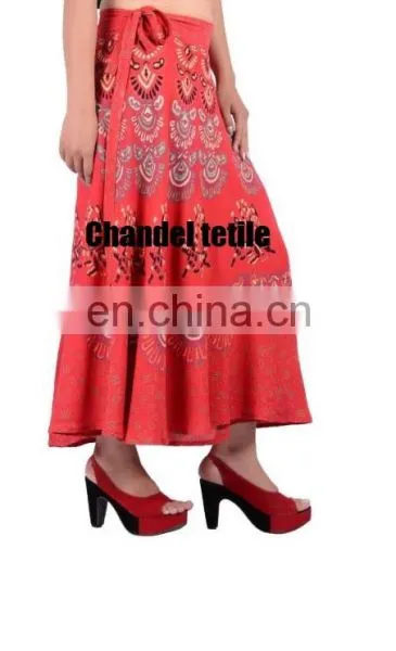Mandala Printed Skirt and Dress Stretch Waist Ethnic Casual Skirt Bohemian Women Skirt Wrap New Women Skirt Rayon Indian photo-6
