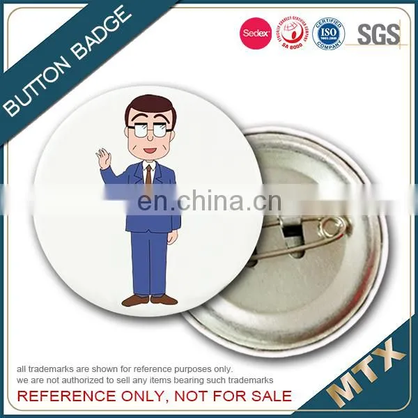 Paper Printed Button Badge Supplier photo-3