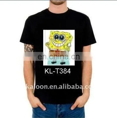 Light up Tee Shirts Equalizer