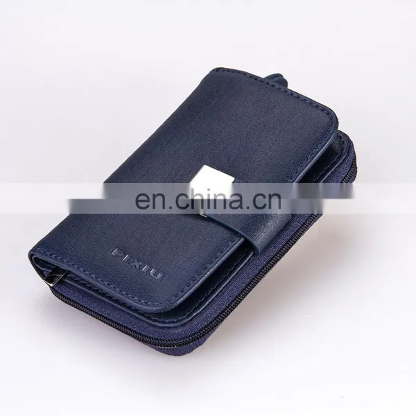 China Manufacture Low Price Genuine Leather Small Leather Coin Purse photo-2