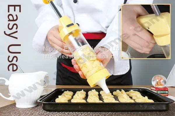 PLASTIC MANUAL COOKIE PRESS FOR DIY CK101