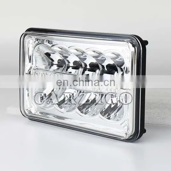 CZG-4624 for Traillers Trucks 6x4 Inch 24w Led Head Lamp With Hi/low Spot Beam Black for Heavy Duty 4X6 Inch Led Head Light photo-2