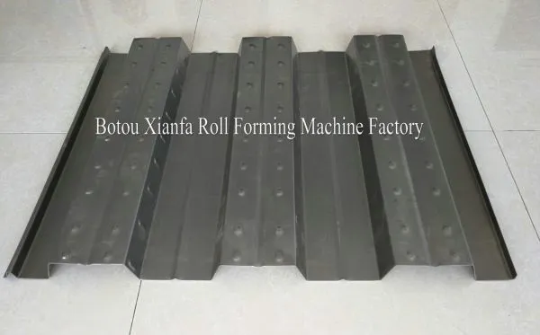 Roof Panel Galvanized Aluminum Floor Deck Roll Forming Machinery photo-5