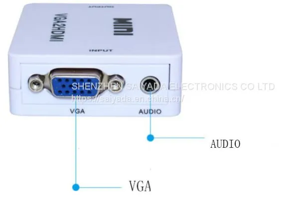 Cheap VGA 2 HDMI Converter Switch VGA to HDMI High Clear 1080P photo-3