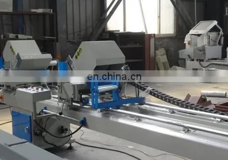PVC Window Machine / Double Head Mitre Saw Cutter Machine China photo-3