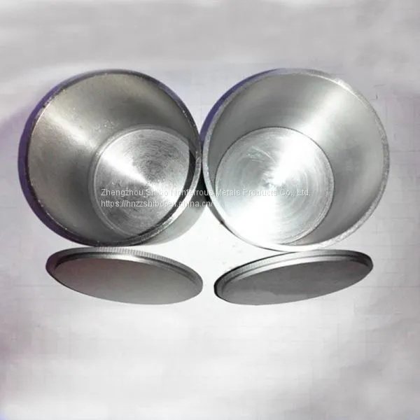 Polished Surface of Mo Crucibles China Supplier SHIBO 99.95% Molybdenum Crucibles