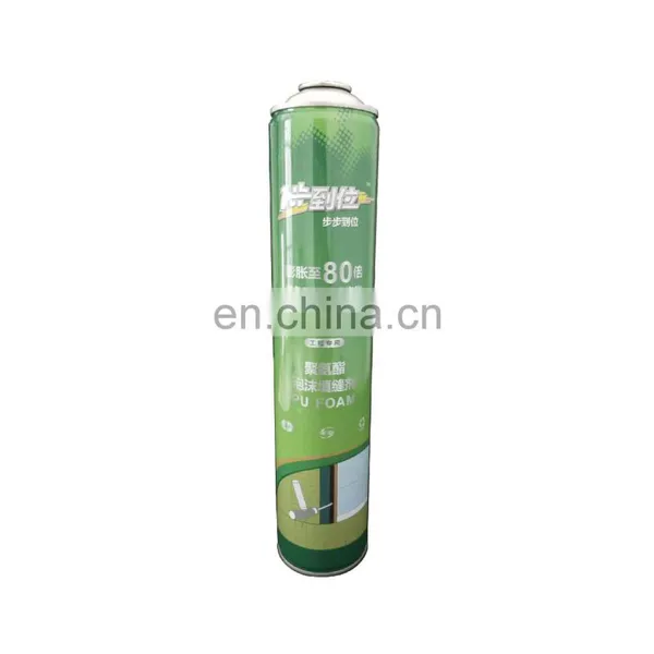 China Empty Foam Spray Cans 750ml and Tin Box Custom photo-2