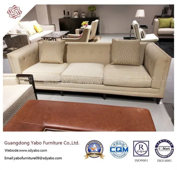 Custom Hotel Furniture With Lobby Fabric Sofa (YB-O-38)