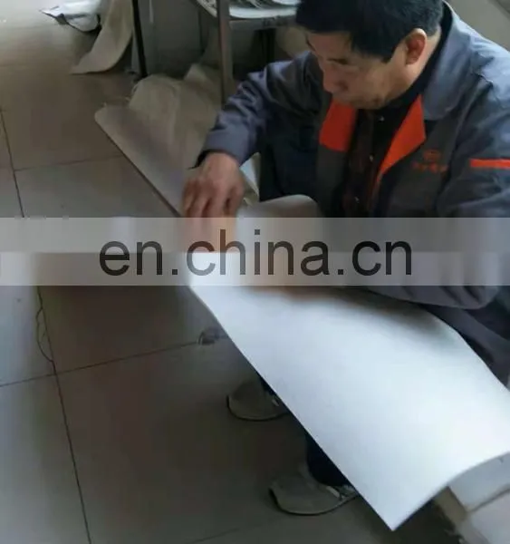 10mm Thickness Pure White Industrial Felt Tension Pad for Steel Slitting Machine Felt Strips photo-7