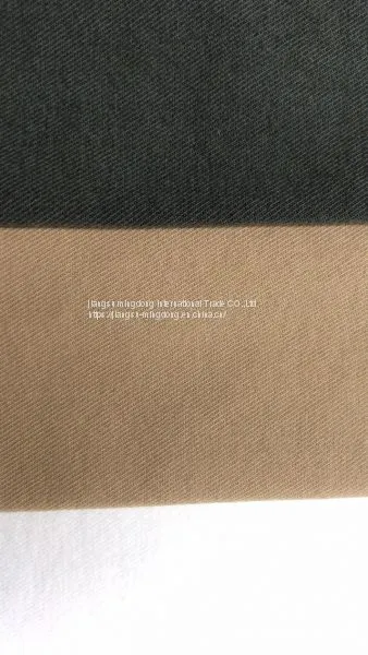 56%Cotton 38%Rayon 6%Spandex Peached Twill photo-4