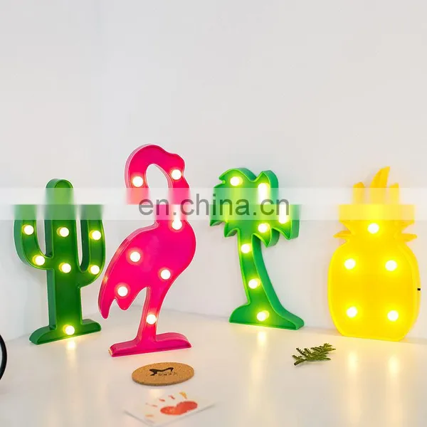 Decorative Indoor Party Family Mini Marquee LED Night Light photo-5