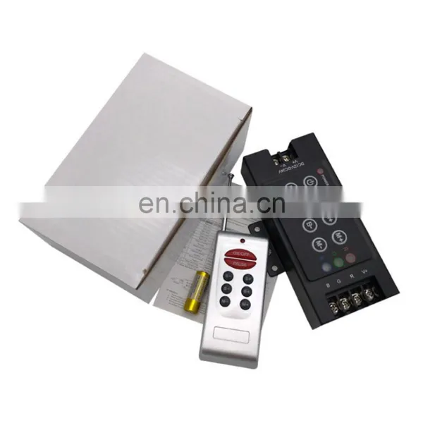 8 Key RF RGB Controller DC 12V 24V RF Wireless Dimmer LED Controller For Lighting String LED Strip photo-6