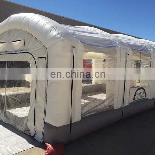 Portable Spray Booth Car Workstation Inflatable Used Cheap Paint Booth Tent photo-2