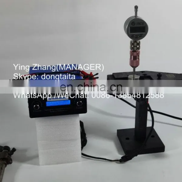 Piezo Injector Tester CRI250 for Common Rail VDO Piezo Injector AHE Dynamic Lift Travel Measuring Tool With Measure Seat photo-4