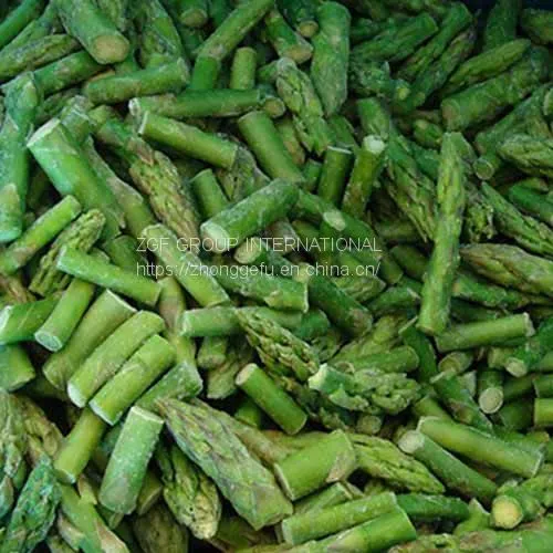 IQF Frozen Green Asparagus Tips &cuts photo-2
