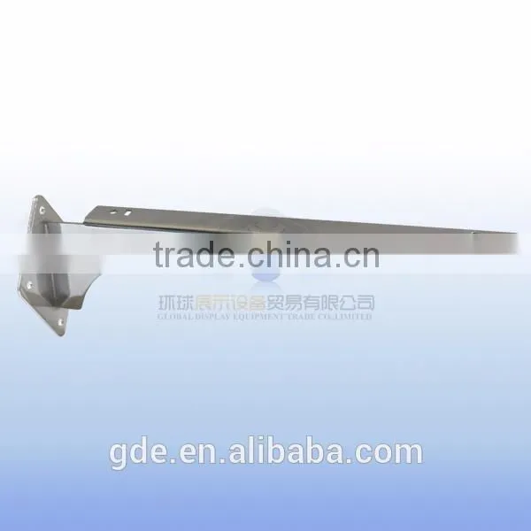 Chrome Metal Wall-mounted Shelf Support/shelf Bracket