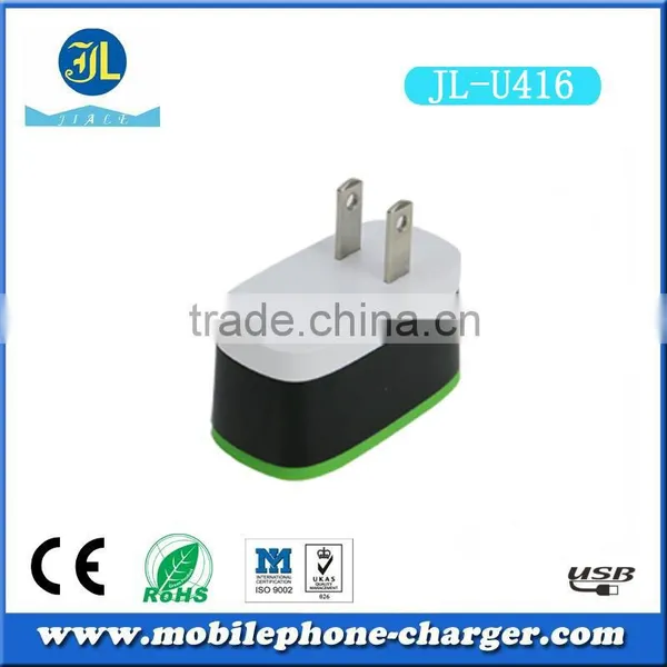 High Quality US Plug Wall Charger 2 USB Port With Retail Pack photo-6