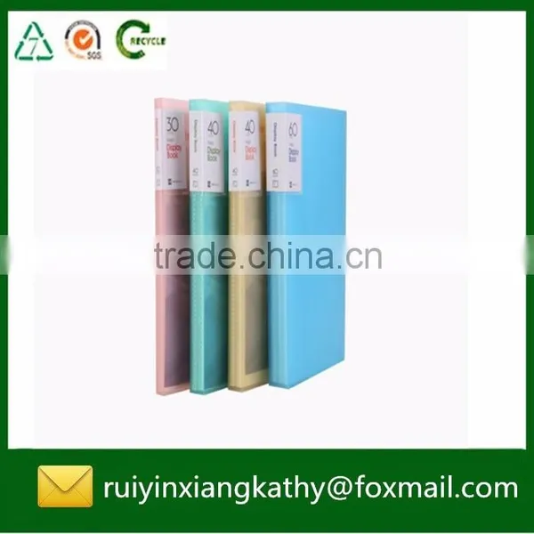 Transparent Executive Types Of Plastic Display Book photo-5