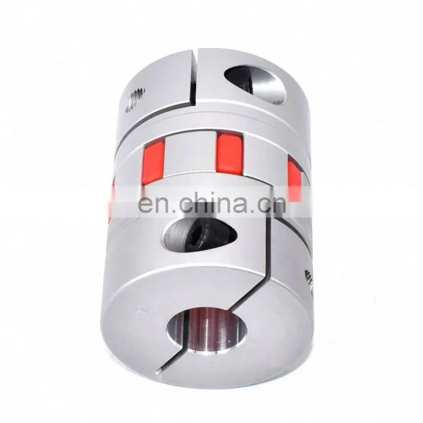 Flexible Spider Jaw Coupling High Torque for Mask Machine Shaft Coupling DFC Flexible Plum Coupling Servo Motor photo-2