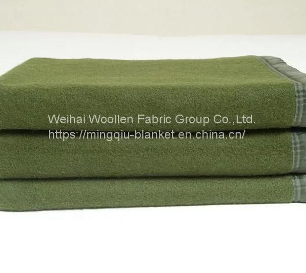 High Quality 100%Polyester Military Blanket/Army Blanket photo-5