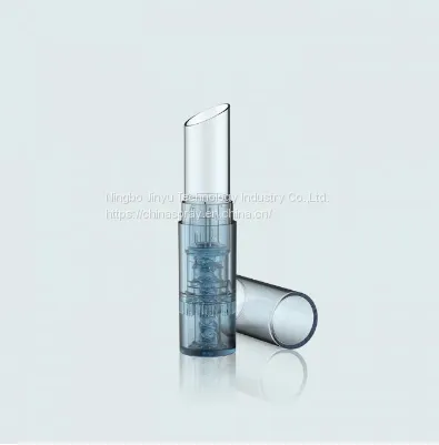 GL206 PET Slim Empty Lipstick Tube Tubo Rojo de Boca Vacía Lipstick Holder Lipstick Case Dia17.05 3.5g photo-2