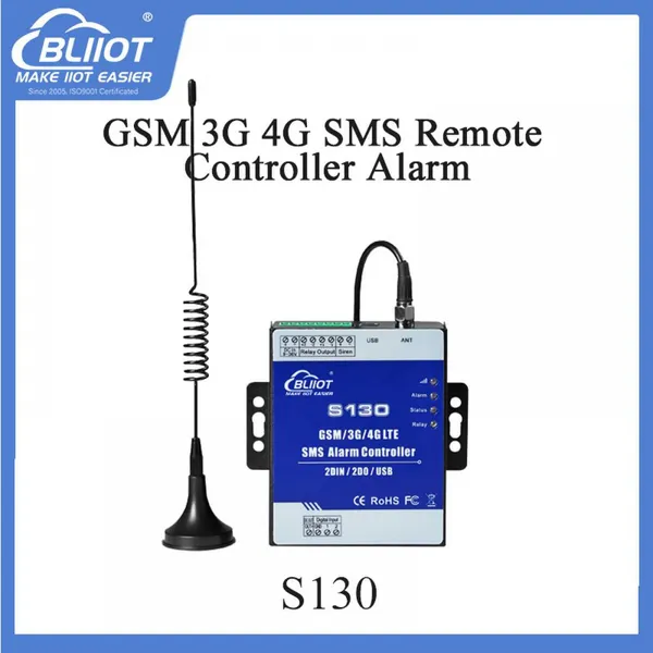 GSM 3G 4G SMS Remote Controller Alarm With 2DI 2DO USB for Unmanned Machine Rooms photo-2
