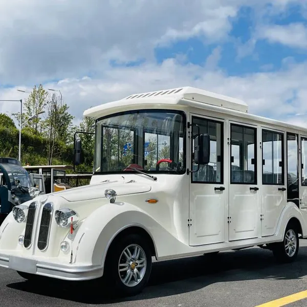 Fully Enclosed Electric Grandfather Car With Doors, 8-seater Sightseeing Car for Scenic Spots, Real Estate Projects, and Farms photo-3