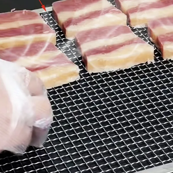 Industrial Food Drying & Baking Mesh Conveyor for Oil/Water Drainage, IP65 Waterproof Motor photo-5