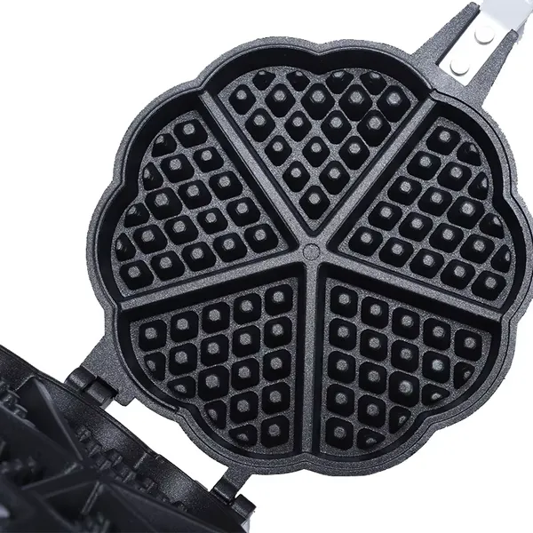 C11-WM5021 Manufacturer Easy Take Cast Iron Gas Waffle Makers For Camping photo-3