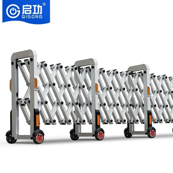 Traffic Barrier Telescopic Guardrail Municipal Road Barriers
