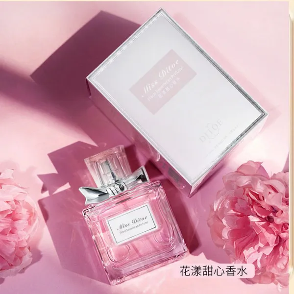 DITOE Flowing Sweetheart Perfume Long-lasting Fragrance Rose Perfume Luxury Women's Perfume photo-4