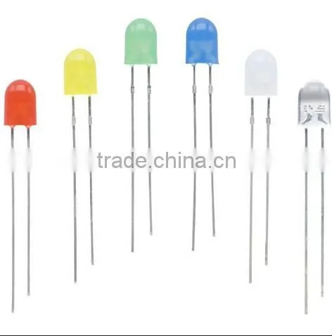 Transparent Yellow 5mm Oval Led Diode Water Clear Lens photo-4