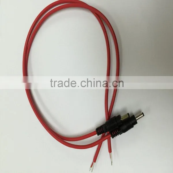 New Wire Harness for DC Jack 5.5x1.1 With 2C 24AWG Cord DC Wire Harness photo-3