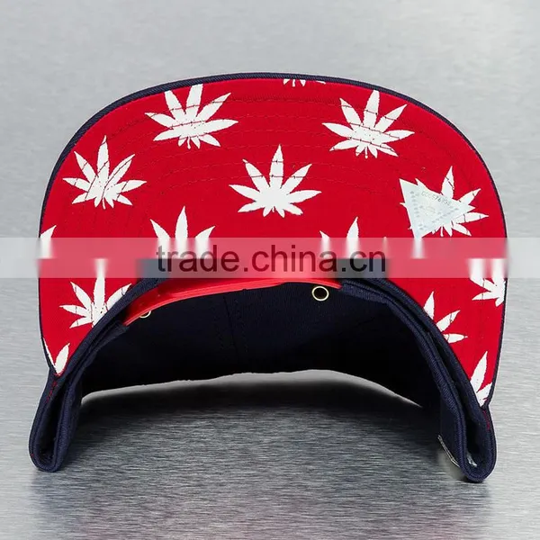 Cheap Wholesale Hip Hop Flat Bill Embroidered Logo Under Brim Printing Snapback Cap and Hat photo-3