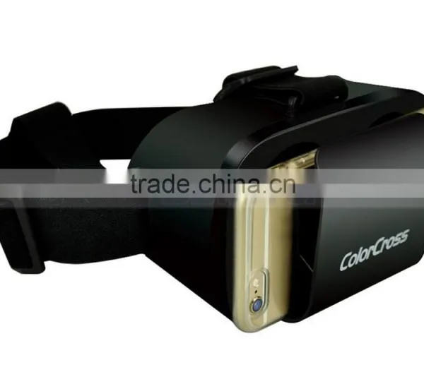 Super Mini 3D VR Headset Virtual Reality VR Glasses Case For 4.0-6 Inch Smartphone photo-2