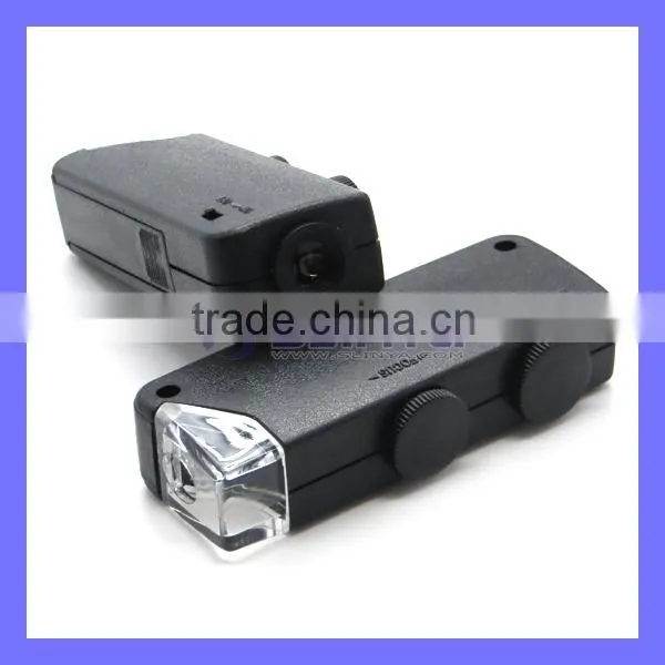MG10081 60X 100X Magnifier LED Torch Wheel Portalb Microscope