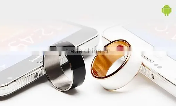 High Waterproof Titanium Stainless Steel NFC Smart Ring With Magic Business Card photo-6