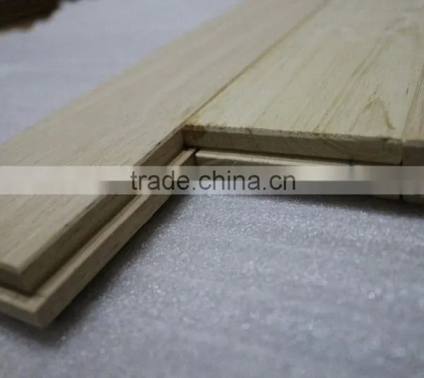 18-22mm Thickness Unfinished Rubberwood Solid Hardwood Floors photo-4