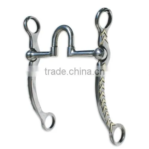 Horse Twisted Dog Bone Gag Bit Veterinary Instruments and Equipment Best Quality photo-5