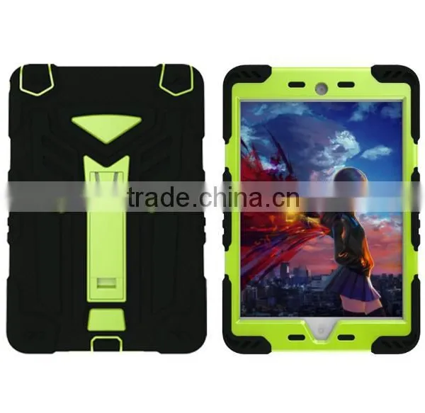 Dragonfly Design With Stand Holder Heavy Duty TPU PC Armor Hybrid Shockproof Protective Phone Cover Case For IPad Mini 4 TB-0269 photo-2