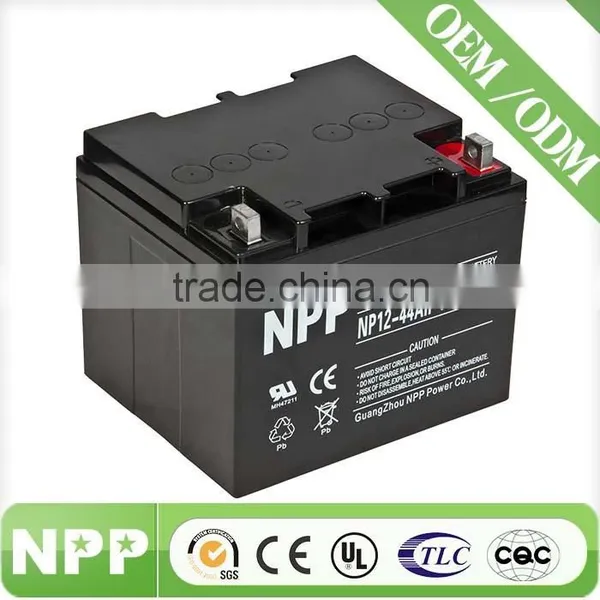 12v44ah Deep Cycle Oem Battery Rechargeable for Solar Battery Manufacturers photo-2