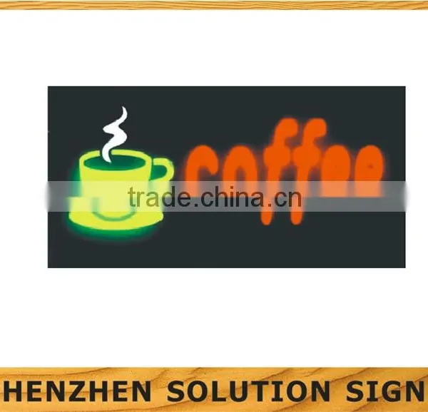Neon Open Display Flashing Sign Shop Business Signs Shopping Centre Office Cafe photo-5