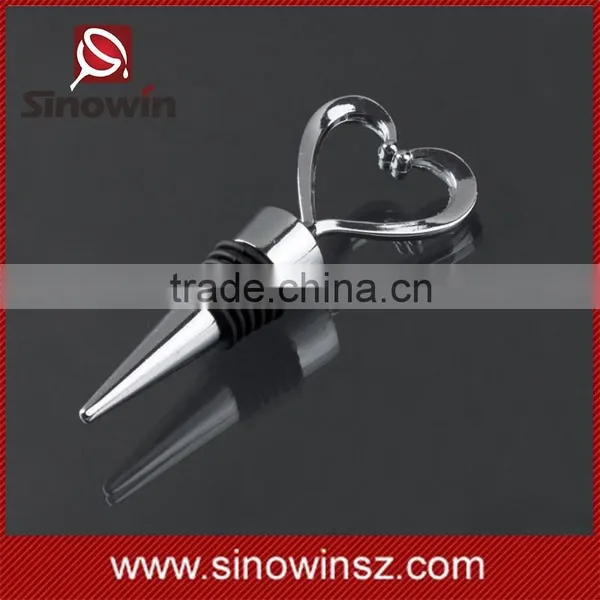 Factory OEM Wine Bottle Stopper With Heart Design photo-4