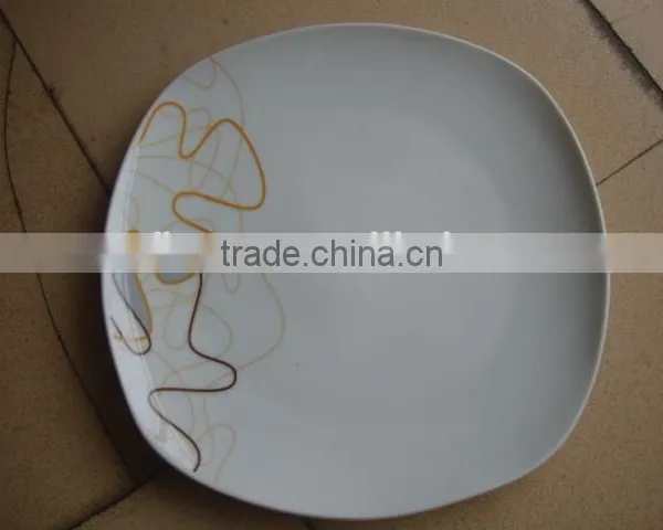 Ceramic Porcelain Moonlight Plate / Ceramic Porcelain Fruit Plate photo-3