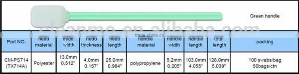 Cleanroom Polyester Swab,dacron Swab photo-3