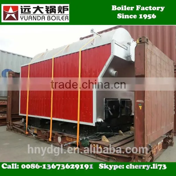 2016 High Quality DZH Series 2000kg/h Wood Burning Boilers