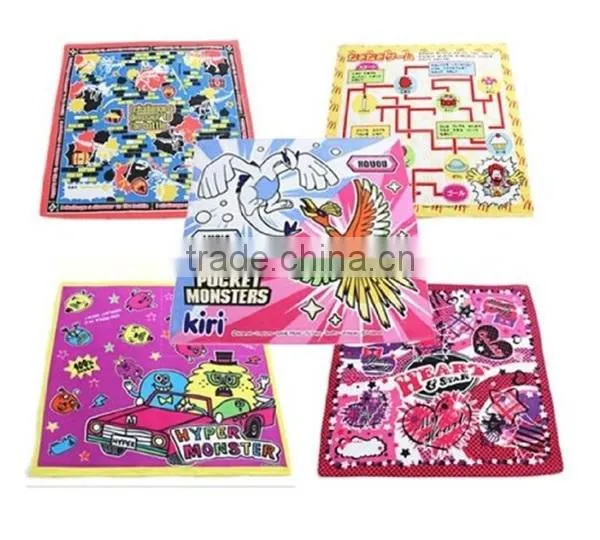 ChildrenTeen Cartoon Animation Animal Print Handkerchief Set,10 PCS photo-5