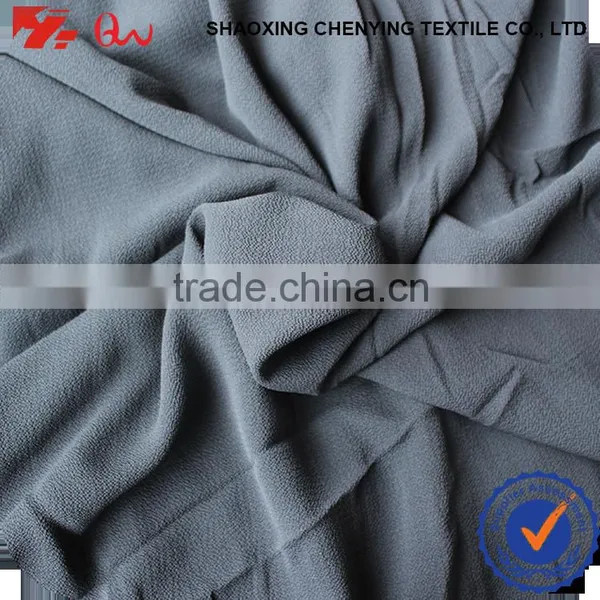 100% Cheap Polyester Bubble Crepe Fabric for Fashion Dress Bubble Chiffon Fabric